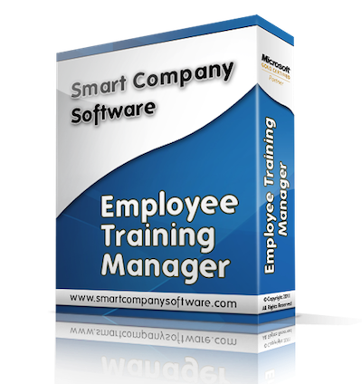 Download image of employee training records software box.