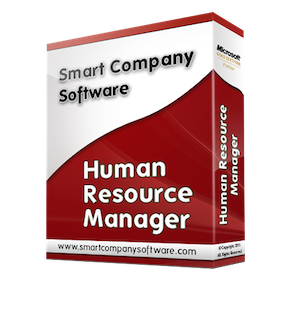 Image of an employee hr database software box.